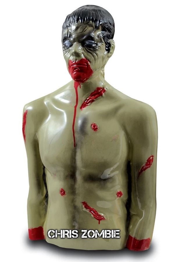 Zombie Ind. Chris - Blanco 3D Zombie Bleeder a prueba de balas