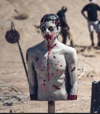 Zombie Ind. Chris - Cible de saignement de zombies 3D pare-balles
