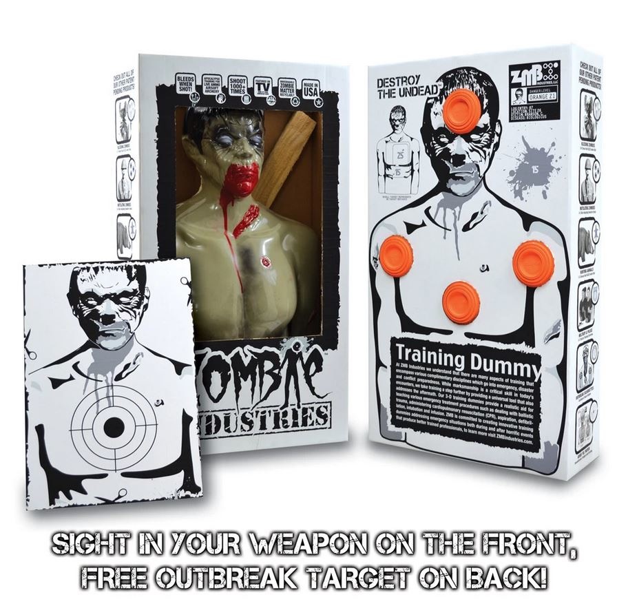 Zombie Ind. Chris - bulletproof 3D Zombie Bleeder Target