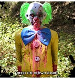 Zombie Ind. Bobo Clown - Blanco 3D Zombie Bleeder a prueba de balas
