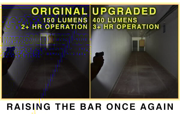 UTG Lanterna LED 400 Lumen Combat - BK