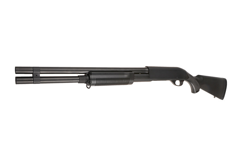 Cyma CM.350LM - 3-Burst Spring Metal Shotgun 0.72 Joule - BK