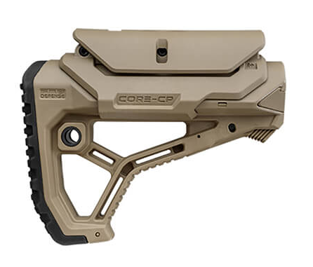 FAB Defense GL-CORE CP AR15 / M4 Buttstock Mil-Spec - TAN