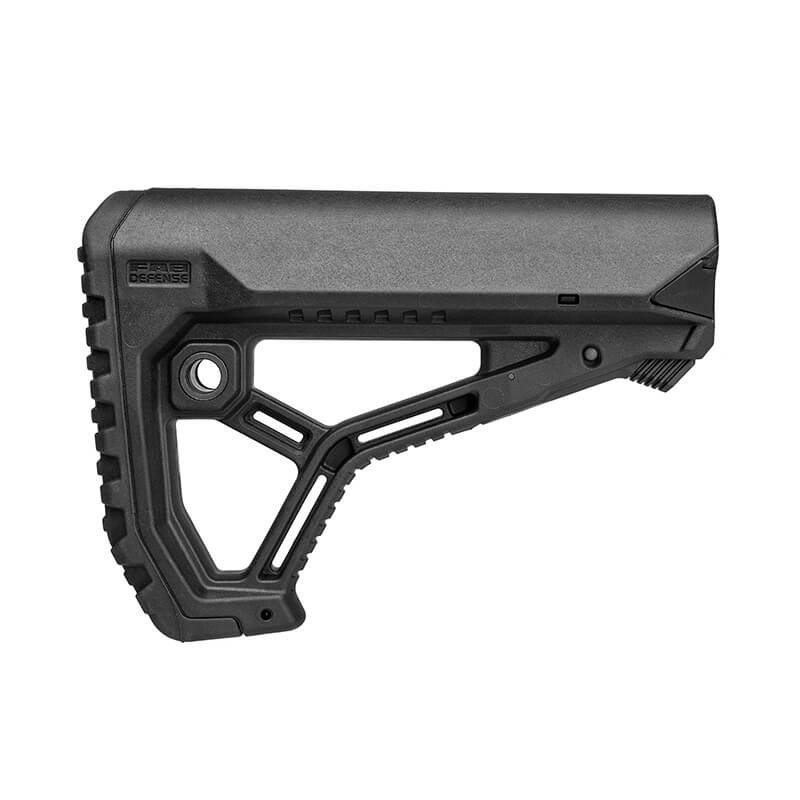 FAB Defense GL-CORE AR15/M4 Buttstock for Mil-Spec and Commercial Tubes - BK