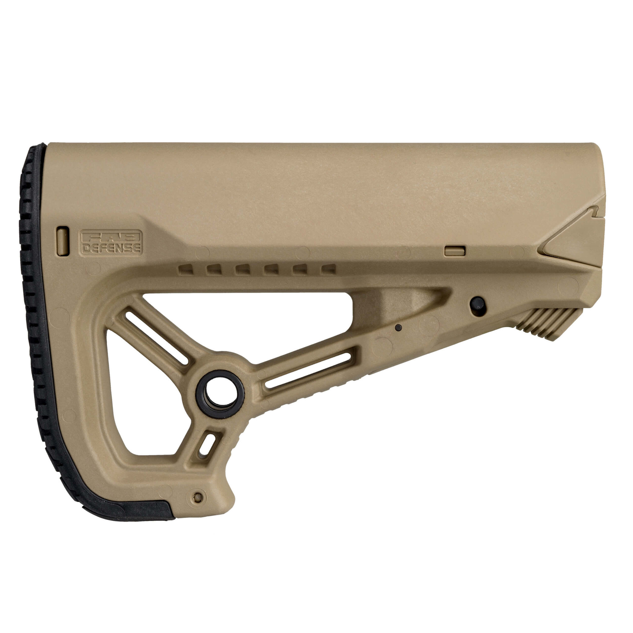 FAB Defense GL-CORE AR15/M4 Buttstock for Mil-Spec and Commercial Tubes - TAN