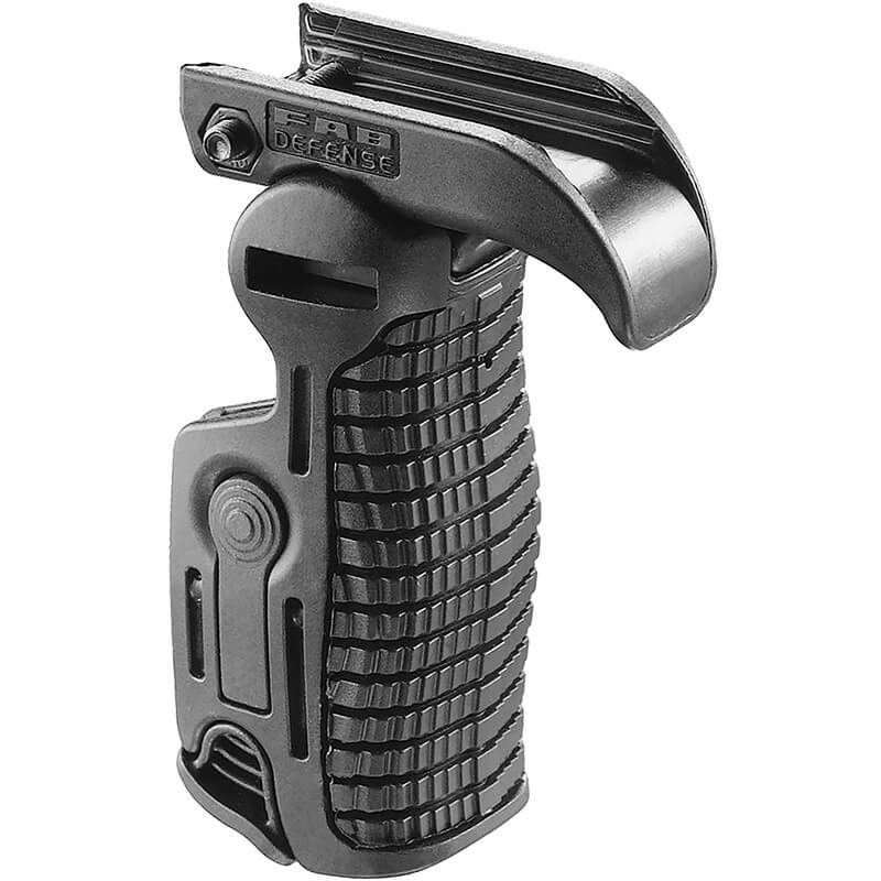 FAB Defense FGGK-S Integrated Folding Foregrip and Trigger Cover - BK