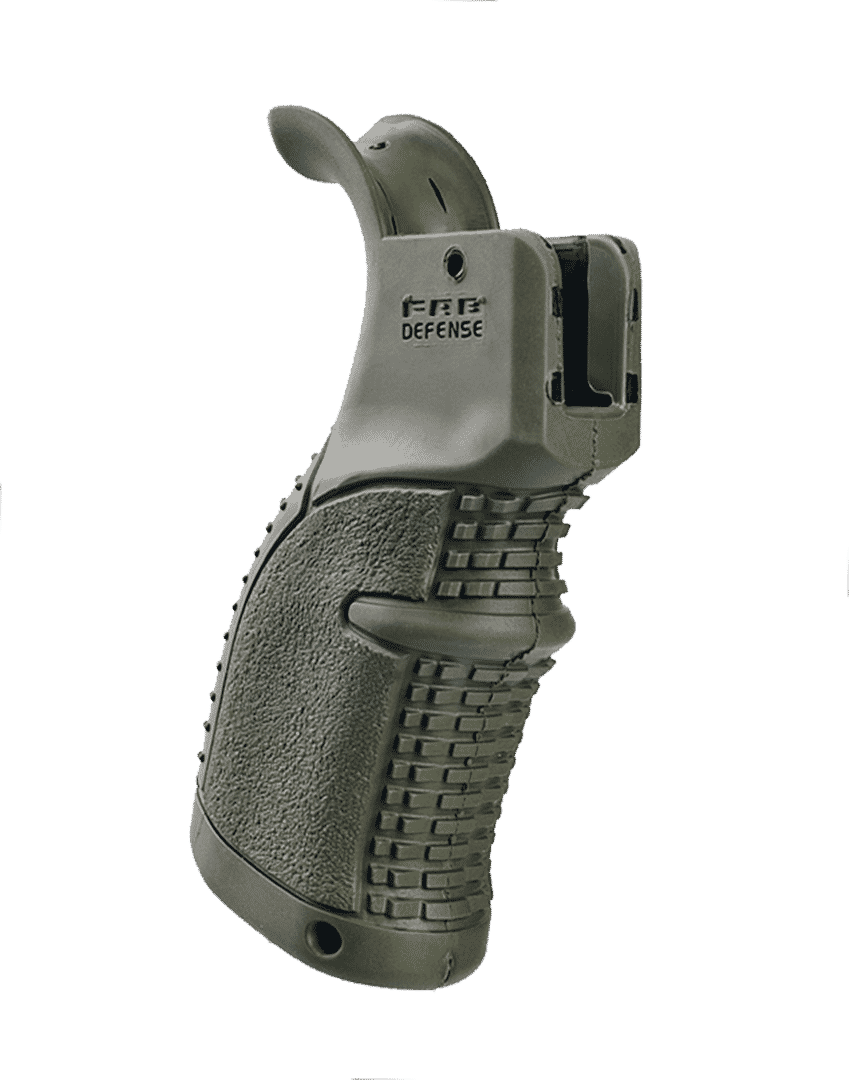 FAB Defense AGR-43 Rubberized Ergonomic M4 / M16 / AR15 Pistol Grip - OD