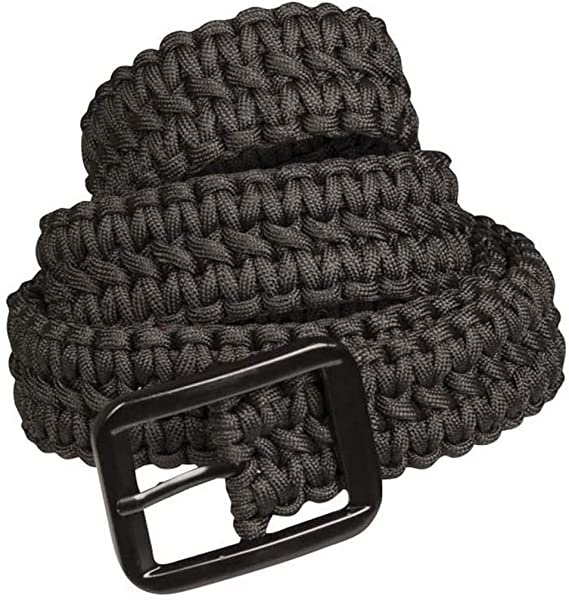 Mil-Tec Cinto para calças PARACORD - BK