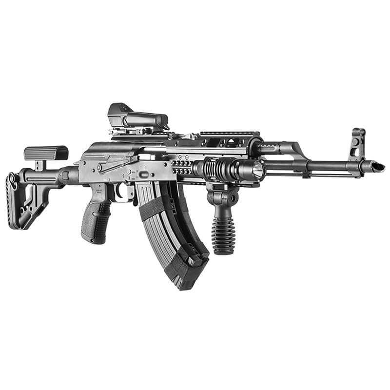 FAB Defense AGR-47 Rubberized Ergonomic AK / AKM Pistol Grip - BK