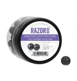 RazorGun Bolas de borracha com enchimento de ferro cal .68 para HDS68 / PS-300 - 20 peças