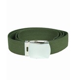 Mil-Tec Trouser belt US with metal buckle - OD