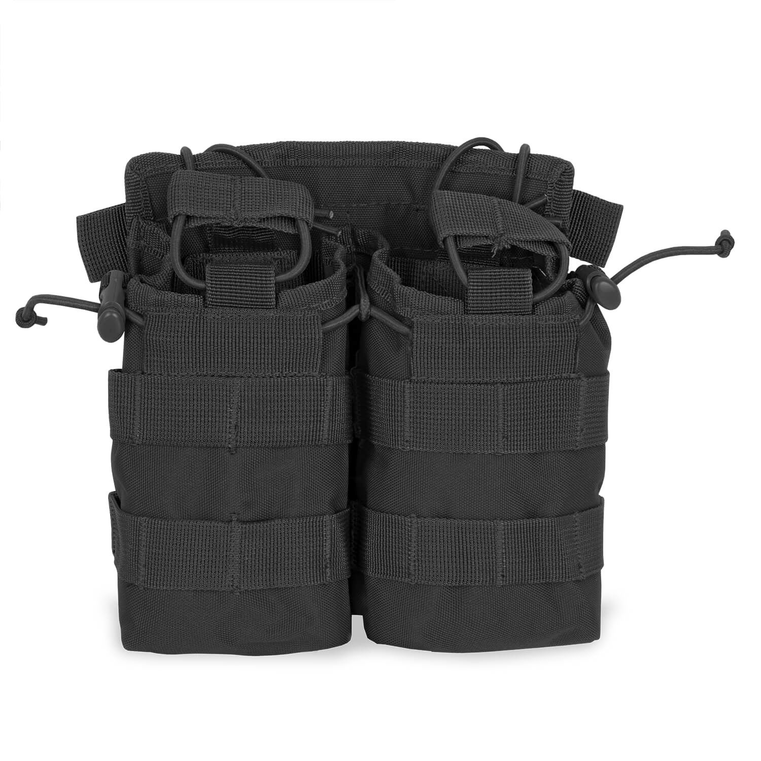 Mil-Tec Magazine pouch OPEN TOP Double - BK