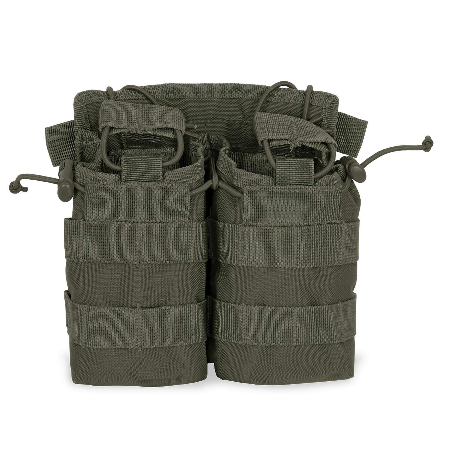 Mil-Tec Magazine pouch OPEN TOP Double - OD