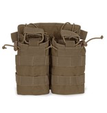Mil-Tec Porte-revues OPEN TOP Double - TAN