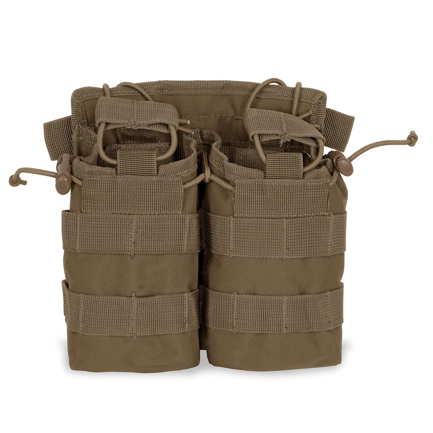 Mil-Tec Magazine pouch OPEN TOP Double - TAN