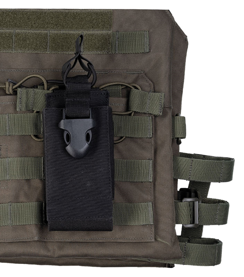 Mil-Tec Radio Pouch MOLLE - BK