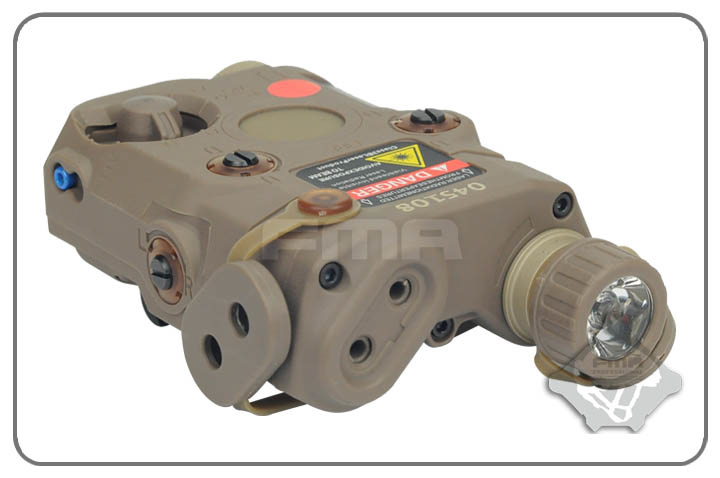 FMA AN-PEQ15 upgrade version - 3 in 1 light laser lR module - TAN