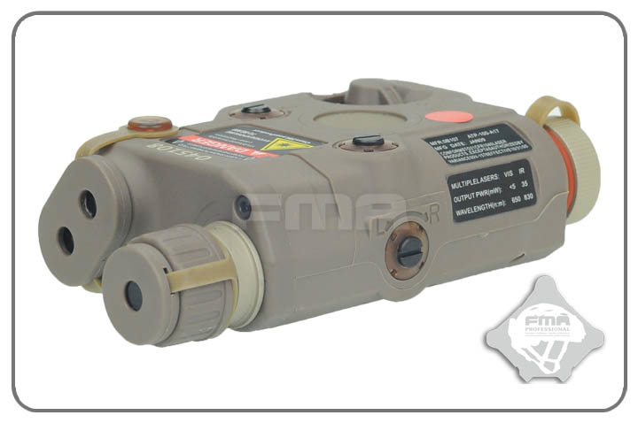 FMA AN-PEQ15 upgrade version - 3 in 1 light laser lR module - TAN