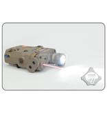 FMA AN-PEQ15 upgrade version - 3 in 1 light laser lR module - TAN