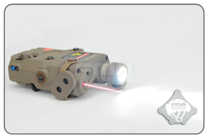 FMA AN-PEQ15 upgrade version - 3 in 1 light laser lR module - TAN