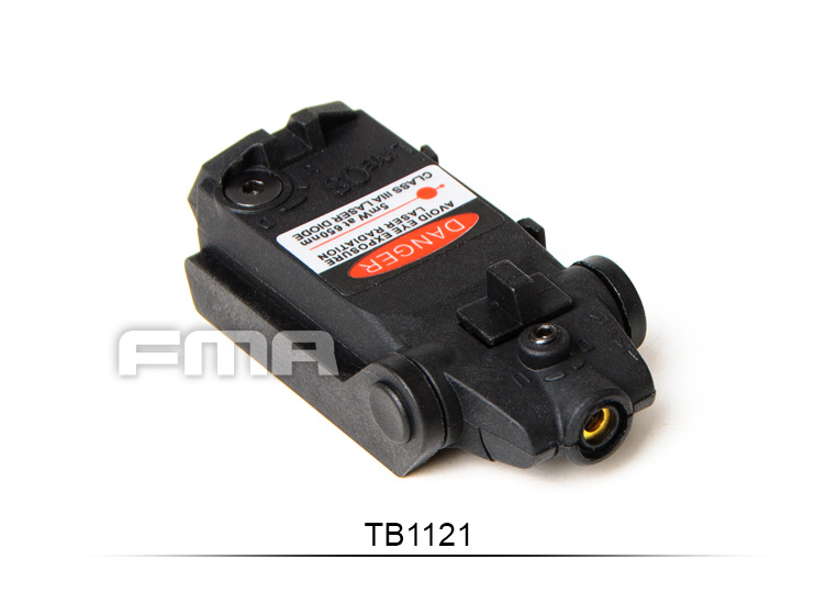 FMA Czerwony celownik laserowy Glock Low Mount - BK