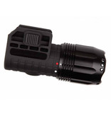 ASG Multifunctional LED flashlight with 3 modes - BK