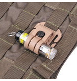 Nextorch Glo Toob Kit Tactique Support Molle / PALS / Velcro - TAN