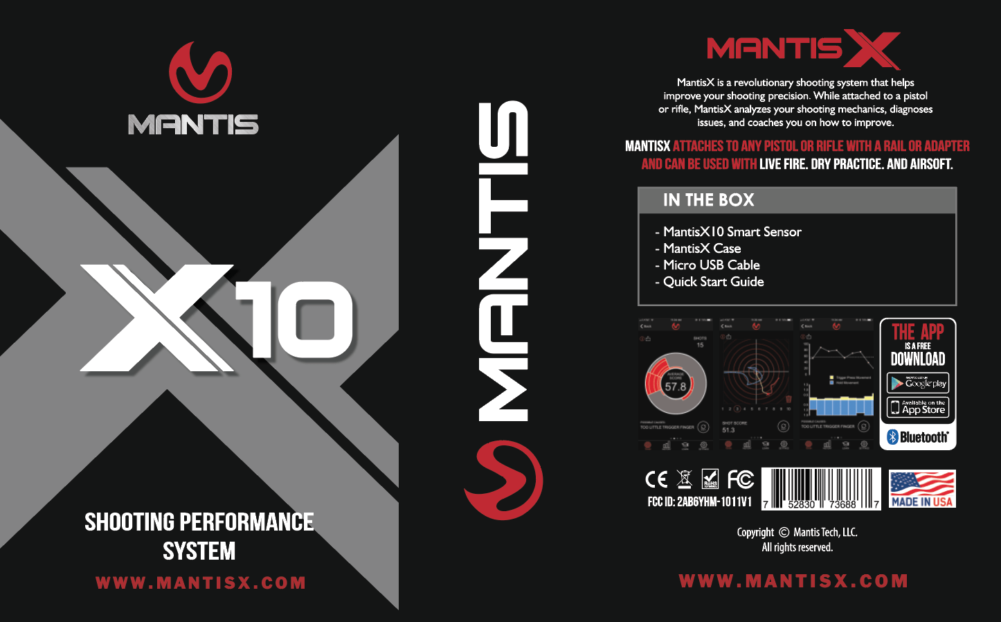 Mantis X10 Elite – Shooting Performance System