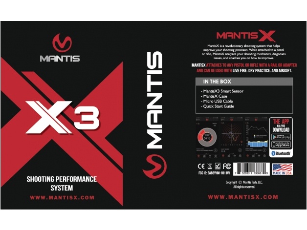 Mantis X2 Pro / US X3 – Shooting Performance System