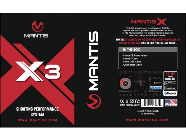 Mantis X2 Pro / US X3 - Système de performances de prise de vue