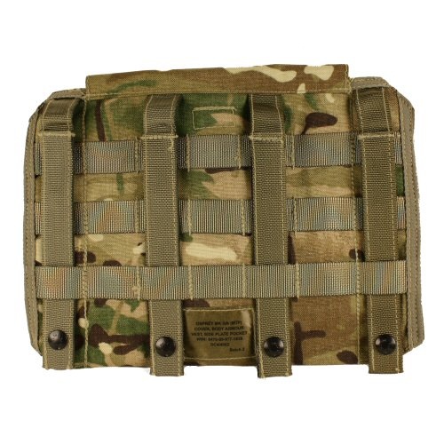 AO Tactical Gear Original British Side Plate Pocket MOLLE - MTP