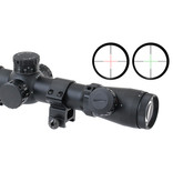 ASG Rifle scope 3.5-10x50E illuminated cross reticle - BK