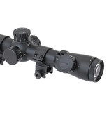 ASG Rifle scope 3,5-10x50E retículo cruzado iluminado - BK