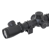 ASG Rifle scope 3.5-10x50E illuminated cross reticle - BK