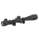 ASG Rifle scope 3.5-10x50E illuminated cross reticle - BK