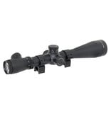 ASG Rifle scope 3,5-10x50E retículo cruzado iluminado - BK