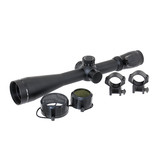 ASG Rifle scope 3.5-10x50E illuminated cross reticle - BK