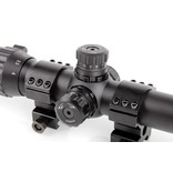 ASG 1-4x24 riflescope Mil-Dot illuminated reticle - BK