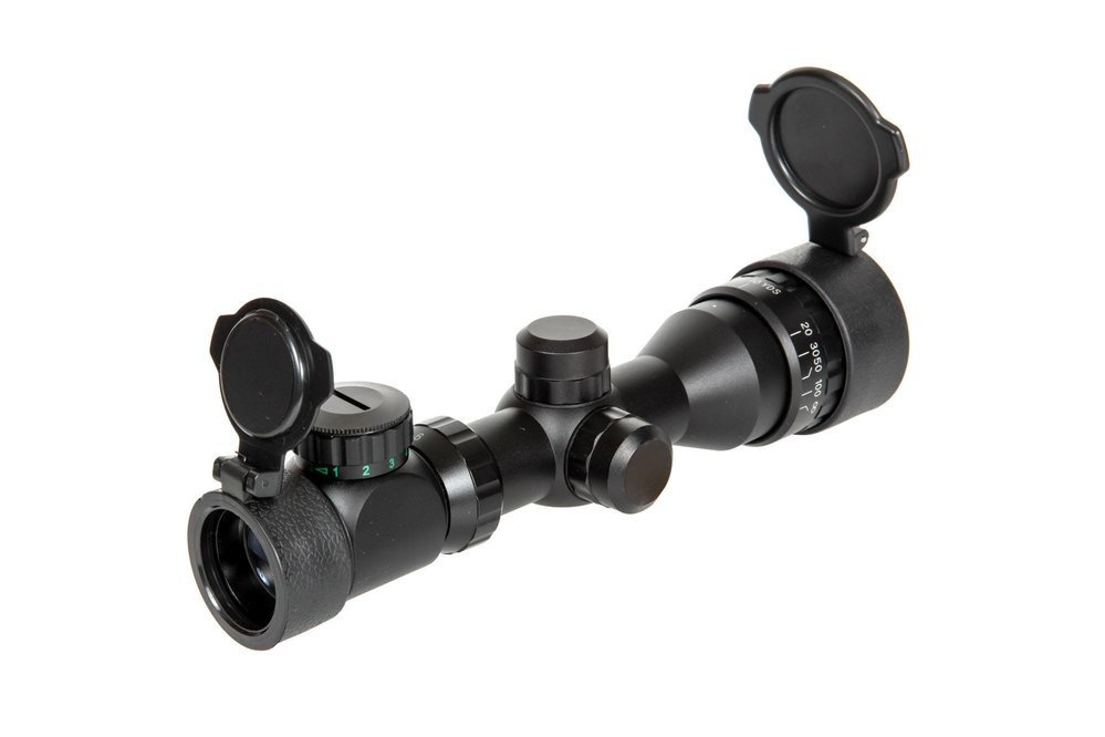 VictOptics Rifle scope 2-6x32 SFP rangefinder illuminated - BK