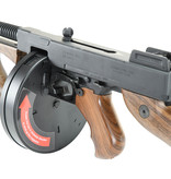 King Arms Thompson M1928 AEG 1,49 Joule - BK/aspect bois