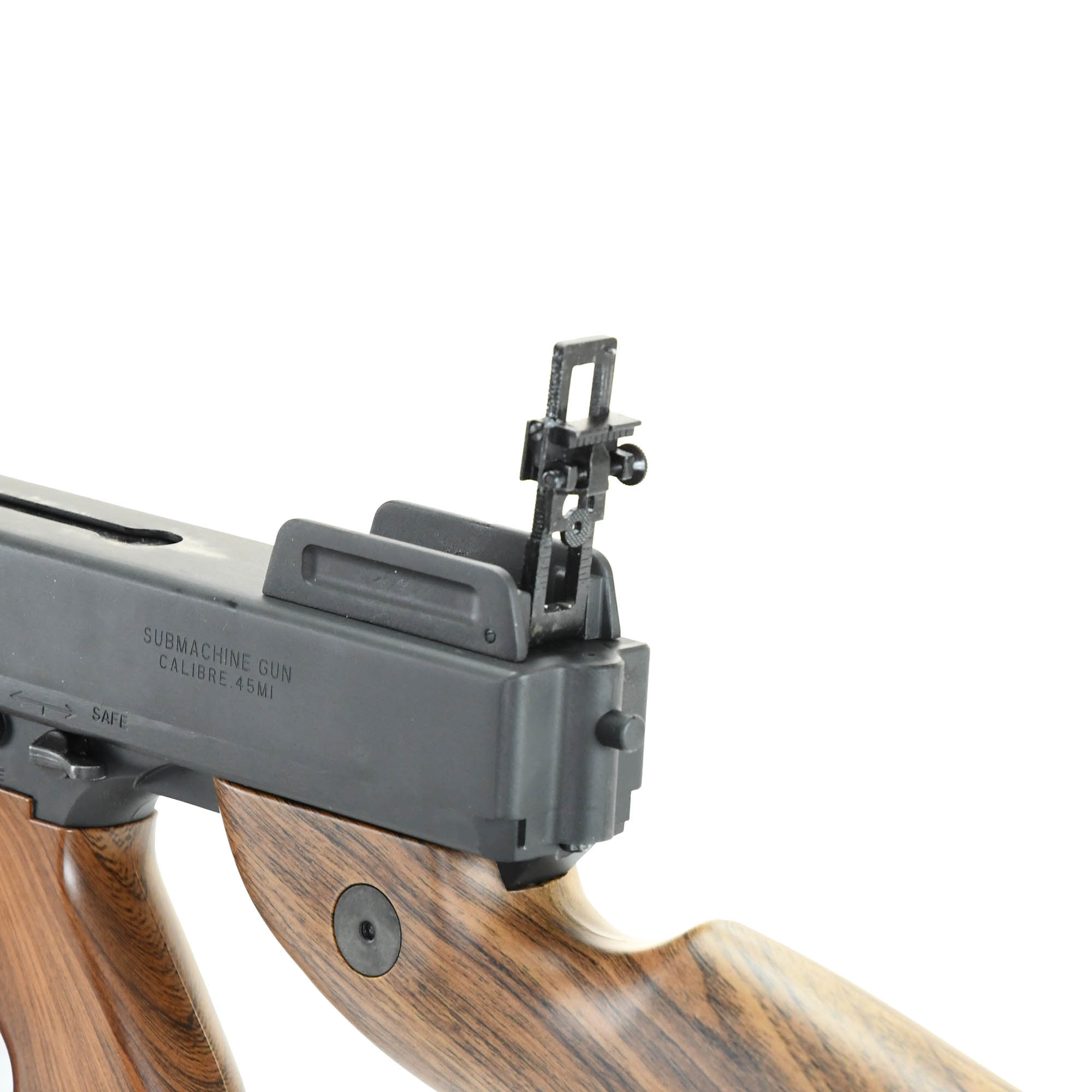 King Arms Thompson M1928 AEG  1.49 Joule - BK/Holzoptik