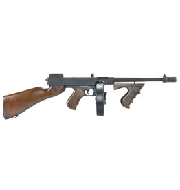 King Arms Thompson M1928 AEG 1.49 Joule - madeira verdadeira