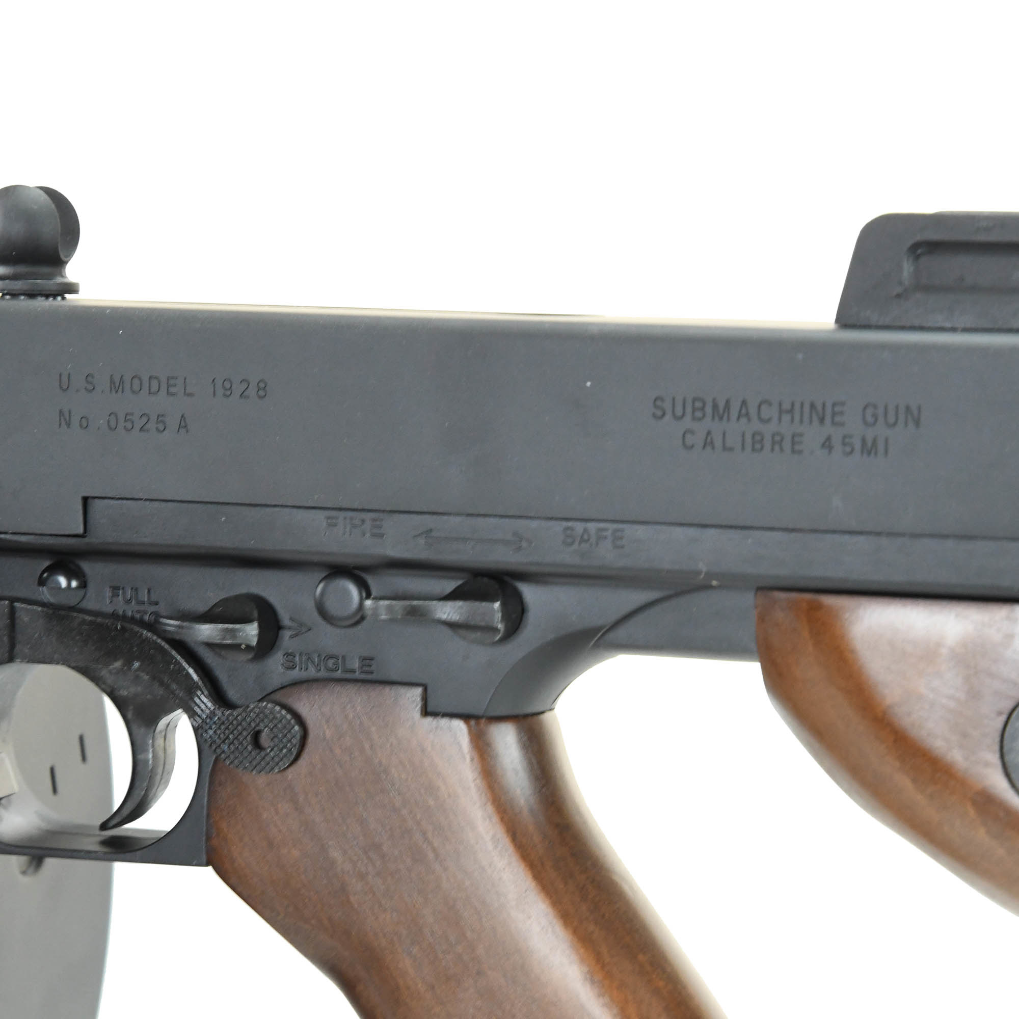 King Arms Thompson M1928 AEG  1.49 Joule - Echtholz