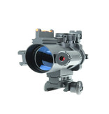 JJ Airsoft 4x32 Tactical scope illuminated with laser - BK