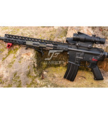 JJ Airsoft  4x32 ACOG Zielfernrohr Rotfaser beleuchtet- BK