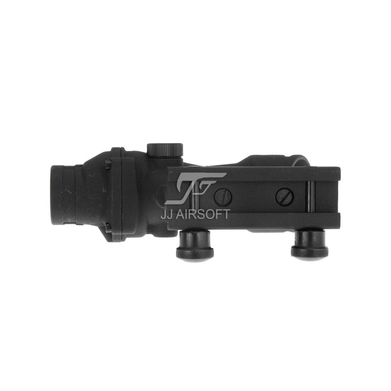 JJ Airsoft 4x32 ACOG Red Fiber Illuminated  - BK