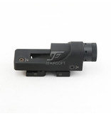 JJ Airsoft 1 × 24 Reflex Red Dot - BK