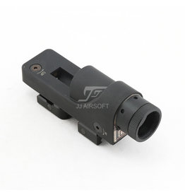 JJ Airsoft 1 × 24 Reflex Red Dot - BK