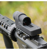 JJ Airsoft 1 × 24 Reflex Red Dot - BK