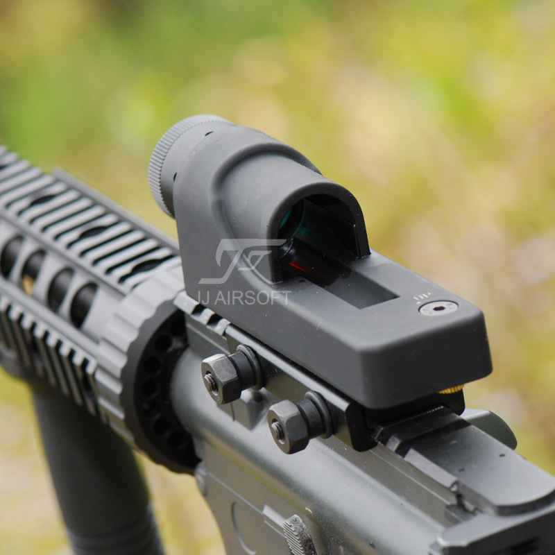 JJ Airsoft 1×24 Reflex Red Dot - BK